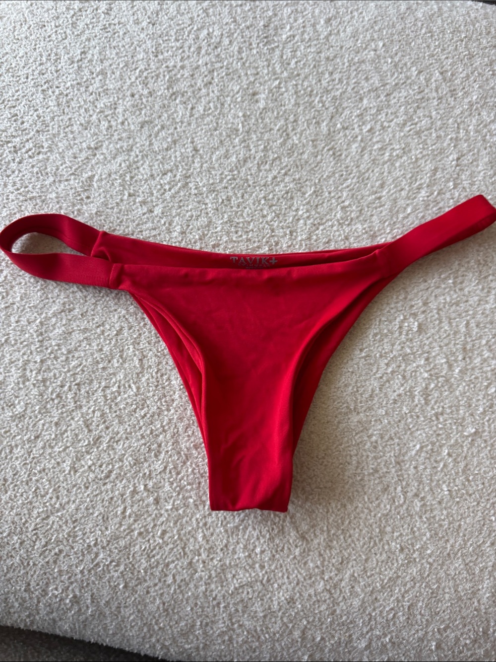Tavik Vibrant Red Bikini Bottom